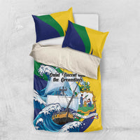 Saint Vincent and the Grenadines Sailing Bedding Set Caribbean Sailing