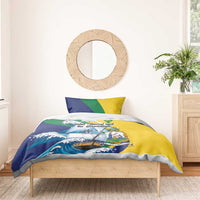 Saint Vincent and the Grenadines Sailing Bedding Set Caribbean Sailing