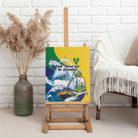 Saint Vincent and the Grenadines Sailing Canvas Wall Art Caribbean Sailing