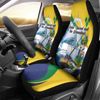Saint Vincent and the Grenadines Sailing Car Seat Cover Caribbean Sailing