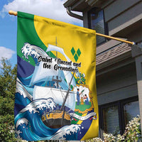 Saint Vincent and the Grenadines Sailing Garden Flag Caribbean Sailing
