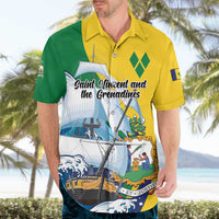 Personalized Saint Vincent and the Grenadines Sailing Hawaiian Shirt Caribbean Sailing