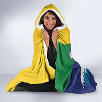 Saint Vincent and the Grenadines Sailing Hooded Blanket Caribbean Sailing