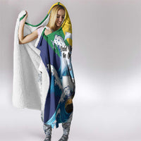 Saint Vincent and the Grenadines Sailing Hooded Blanket Caribbean Sailing