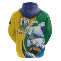 Personalized Saint Vincent and the Grenadines Sailing Hoodie Caribbean Sailing
