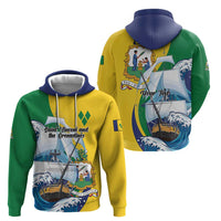 Personalized Saint Vincent and the Grenadines Sailing Hoodie Caribbean Sailing