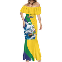 Personalized Saint Vincent and the Grenadines Sailing Mermaid Dress Caribbean Sailing