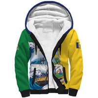 Personalized Saint Vincent and the Grenadines Sailing Sherpa Hoodie Caribbean Sailing
