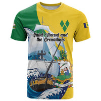 Personalized Saint Vincent and the Grenadines Sailing T Shirt Caribbean Sailing