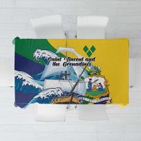 Saint Vincent and the Grenadines Sailing Tablecloth Caribbean Sailing