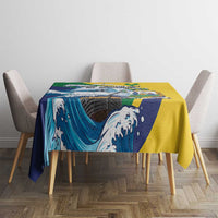 Saint Vincent and the Grenadines Sailing Tablecloth Caribbean Sailing