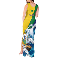 Personalized Saint Vincent and the Grenadines Sailing Tank Maxi Dress Caribbean Sailing
