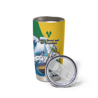 Personalized Saint Vincent and the Grenadines Sailing Tumbler Cup Caribbean Sailing