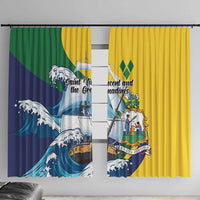 Saint Vincent and the Grenadines Sailing Window Curtain Caribbean Sailing