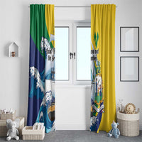 Saint Vincent and the Grenadines Sailing Window Curtain Caribbean Sailing