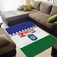 Bonaire Rincon Area Rug Flag Stylized