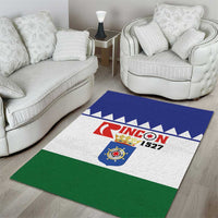 Bonaire Rincon Area Rug Flag Stylized