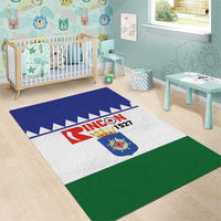 Bonaire Rincon Area Rug Flag Stylized