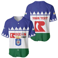 Personalised Bonaire Rincon Baseball Jersey Flag Stylized