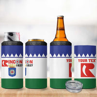 Personalised Bonaire Rincon 4 in 1 Can Cooler Tumbler Flag Stylized