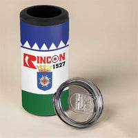 Personalised Bonaire Rincon 4 in 1 Can Cooler Tumbler Flag Stylized