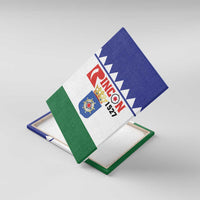 Bonaire Rincon Canvas Wall Art Flag Stylized