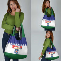 Bonaire Rincon Grocery Bag Flag Stylized