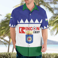Personalised Bonaire Rincon Hawaiian Shirt Flag Stylized