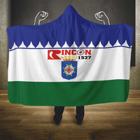 Bonaire Rincon Hooded Blanket Flag Stylized