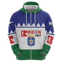 Personalised Bonaire Rincon Hoodie Flag Stylized
