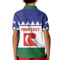 Personalised Bonaire Rincon Kid Polo Shirt Flag Stylized