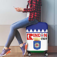 Bonaire Rincon Luggage Cover Flag Stylized