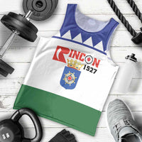 Personalised Bonaire Rincon Men Tank Top Flag Stylized