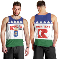 Personalised Bonaire Rincon Men Tank Top Flag Stylized