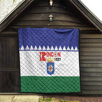 Bonaire Rincon Quilt Flag Stylized