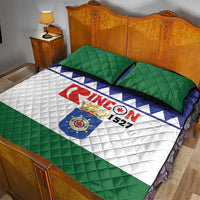 Bonaire Rincon Quilt Bed Set Flag Stylized