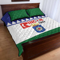 Bonaire Rincon Quilt Bed Set Flag Stylized