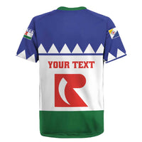 Personalised Bonaire Rincon Rugby Jersey Flag Stylized
