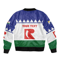 Personalised Bonaire Rincon Sleeve Zip Bomber Jacket Flag Stylized