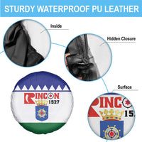 Bonaire Rincon Spare Tire Cover Flag Stylized