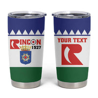 Personalised Bonaire Rincon Tumbler Cup Flag Stylized