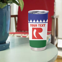 Personalised Bonaire Rincon Tumbler Cup Flag Stylized