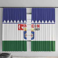 Bonaire Rincon Window Curtain Flag Stylized