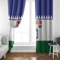 Bonaire Rincon Window Curtain Flag Stylized