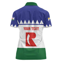 Personalised Bonaire Rincon Women Polo Shirt Flag Stylized