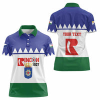 Personalised Bonaire Rincon Women Polo Shirt Flag Stylized
