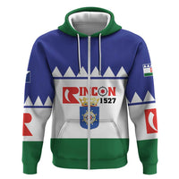 Personalised Bonaire Rincon Zip Hoodie Flag Stylized