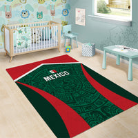 Mexico 2024 Football Area Rug El Tri Go Champion - Wonder Print Shop