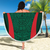 Mexico 2024 Football Beach Blanket El Tri Go Champion - Wonder Print Shop