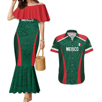 Personalized Mexico 2024 Football Couples Matching Mermaid Dress and Hawaiian Shirt El Tri Go Champion - Wonder Print Shop